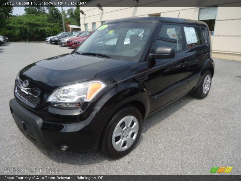 Shadow Black / Black Cloth 2011 Kia Soul 1.6