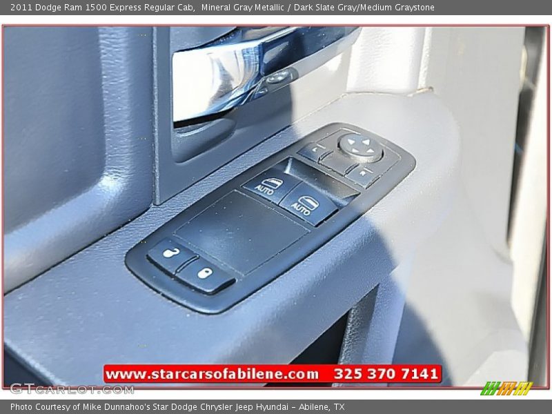 Mineral Gray Metallic / Dark Slate Gray/Medium Graystone 2011 Dodge Ram 1500 Express Regular Cab
