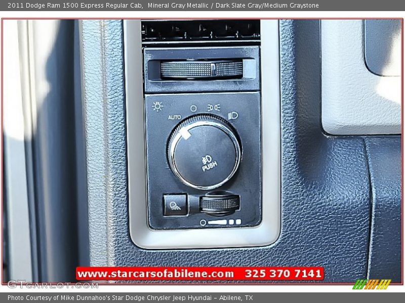 Mineral Gray Metallic / Dark Slate Gray/Medium Graystone 2011 Dodge Ram 1500 Express Regular Cab