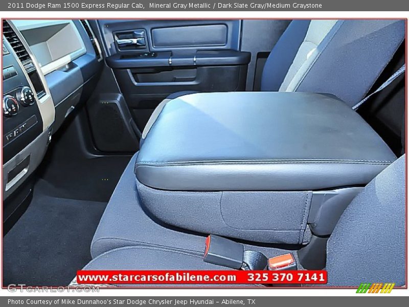 Mineral Gray Metallic / Dark Slate Gray/Medium Graystone 2011 Dodge Ram 1500 Express Regular Cab