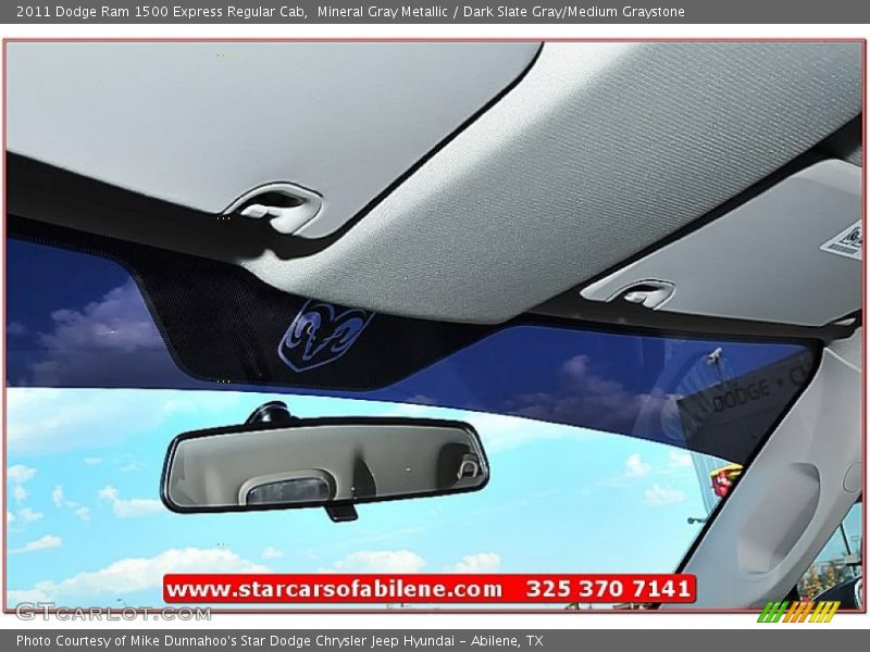 Mineral Gray Metallic / Dark Slate Gray/Medium Graystone 2011 Dodge Ram 1500 Express Regular Cab