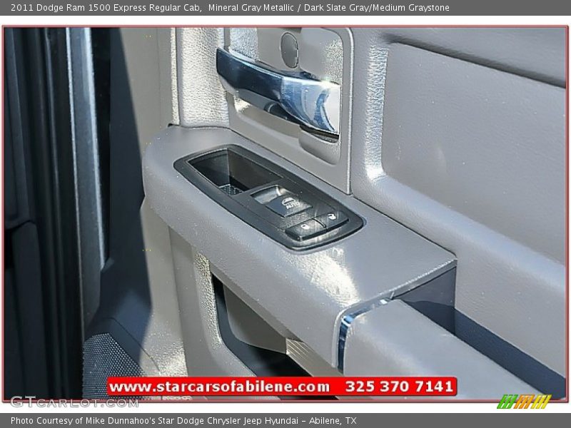 Mineral Gray Metallic / Dark Slate Gray/Medium Graystone 2011 Dodge Ram 1500 Express Regular Cab