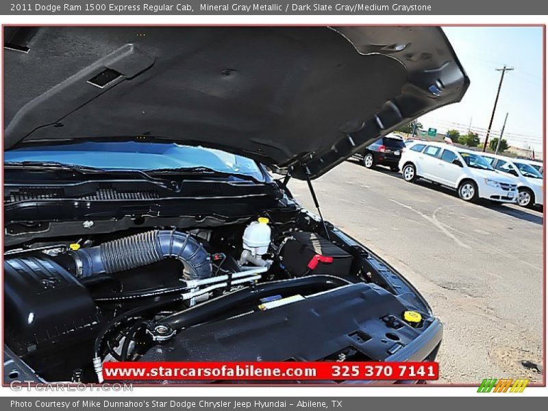 Mineral Gray Metallic / Dark Slate Gray/Medium Graystone 2011 Dodge Ram 1500 Express Regular Cab