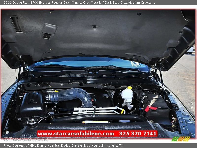 Mineral Gray Metallic / Dark Slate Gray/Medium Graystone 2011 Dodge Ram 1500 Express Regular Cab