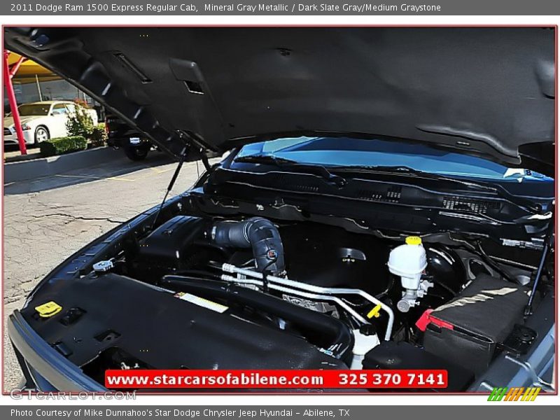 Mineral Gray Metallic / Dark Slate Gray/Medium Graystone 2011 Dodge Ram 1500 Express Regular Cab