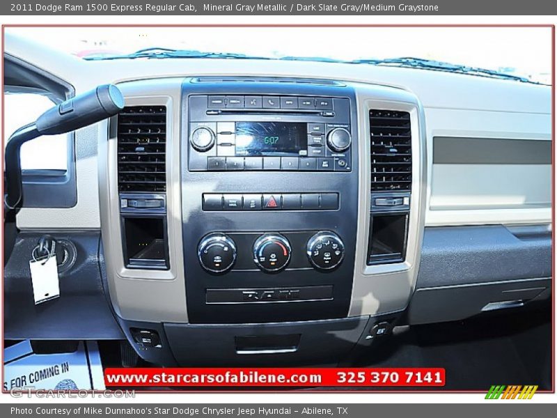 Mineral Gray Metallic / Dark Slate Gray/Medium Graystone 2011 Dodge Ram 1500 Express Regular Cab