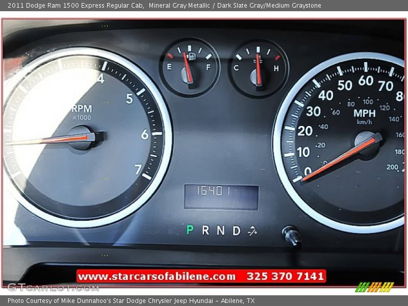 Mineral Gray Metallic / Dark Slate Gray/Medium Graystone 2011 Dodge Ram 1500 Express Regular Cab