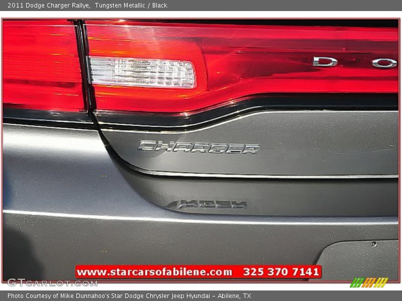 Tungsten Metallic / Black 2011 Dodge Charger Rallye