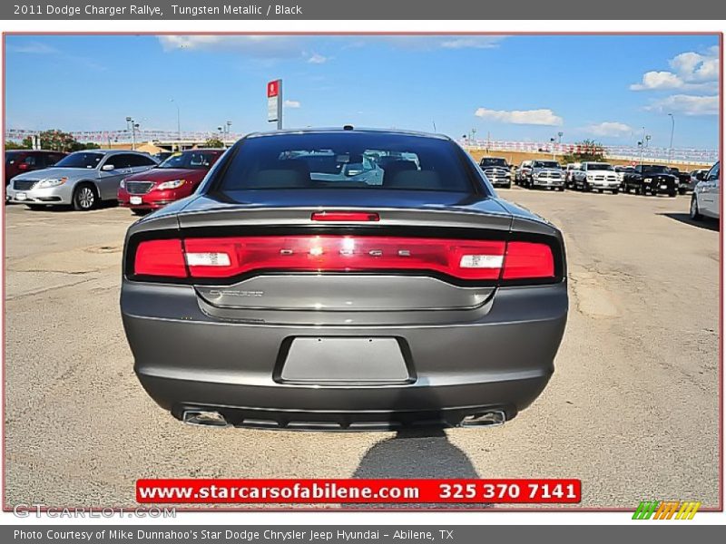 Tungsten Metallic / Black 2011 Dodge Charger Rallye