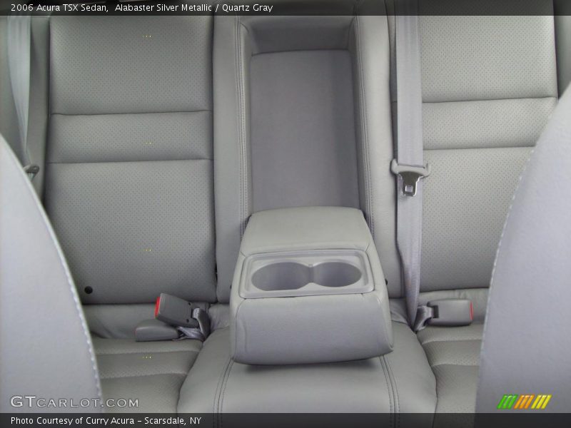 Alabaster Silver Metallic / Quartz Gray 2006 Acura TSX Sedan