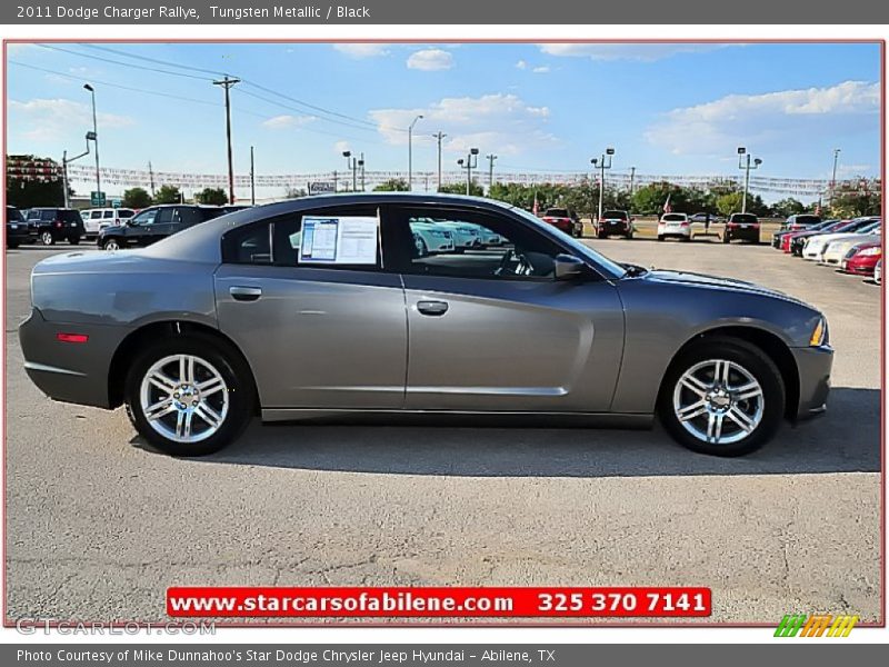 Tungsten Metallic / Black 2011 Dodge Charger Rallye