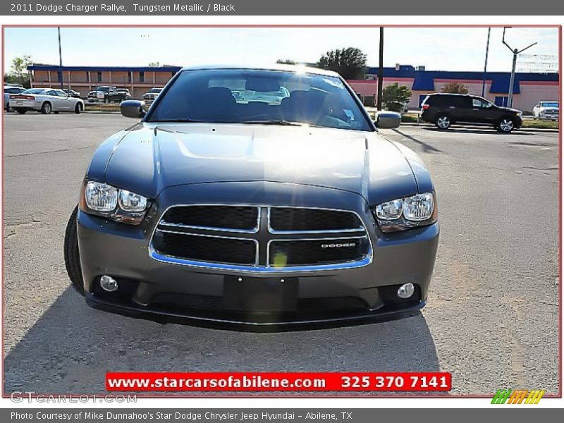 Tungsten Metallic / Black 2011 Dodge Charger Rallye
