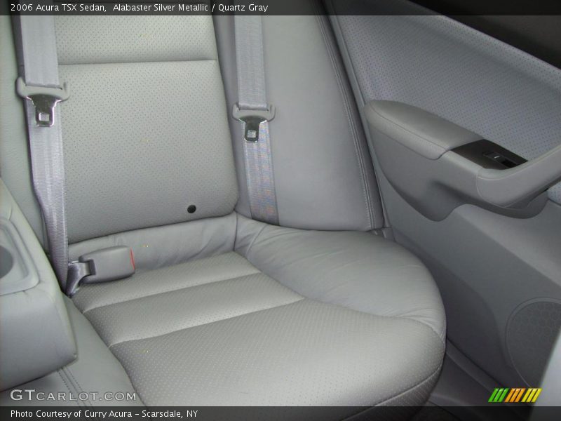 Alabaster Silver Metallic / Quartz Gray 2006 Acura TSX Sedan