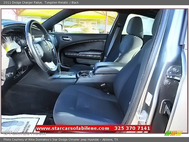 Tungsten Metallic / Black 2011 Dodge Charger Rallye