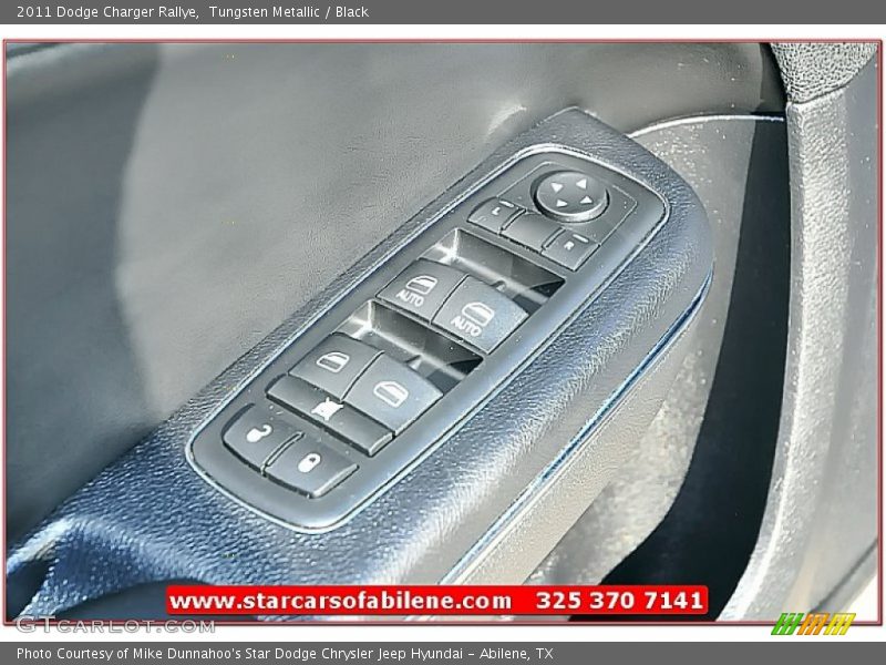 Tungsten Metallic / Black 2011 Dodge Charger Rallye