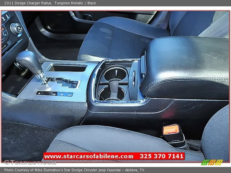 Tungsten Metallic / Black 2011 Dodge Charger Rallye