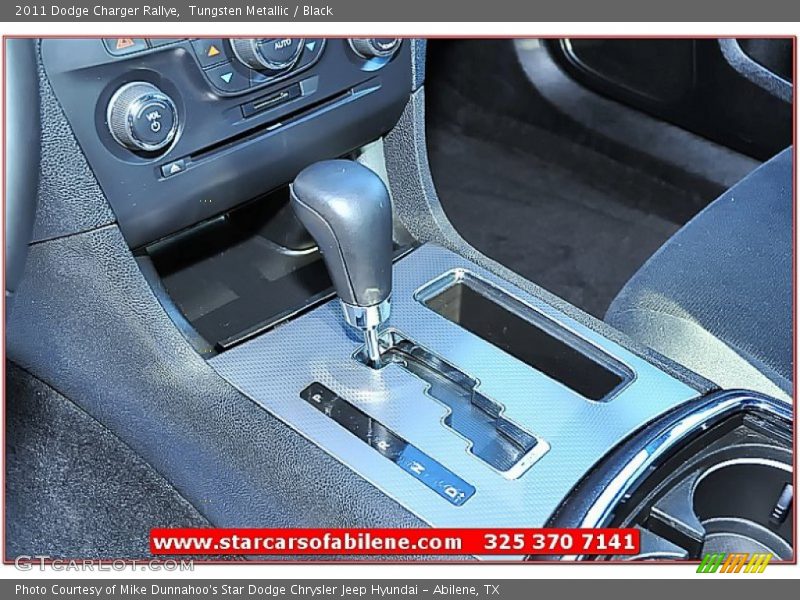 Tungsten Metallic / Black 2011 Dodge Charger Rallye