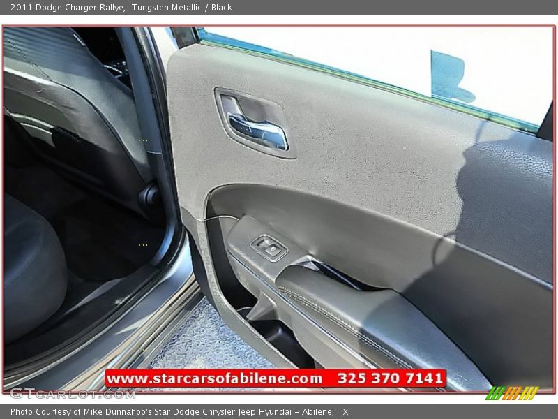 Tungsten Metallic / Black 2011 Dodge Charger Rallye