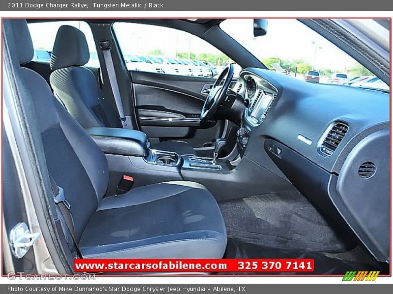 Tungsten Metallic / Black 2011 Dodge Charger Rallye