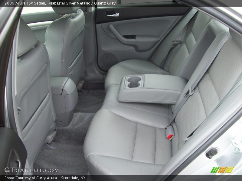 Alabaster Silver Metallic / Quartz Gray 2006 Acura TSX Sedan
