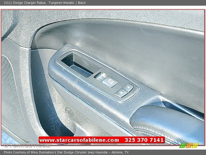 Tungsten Metallic / Black 2011 Dodge Charger Rallye