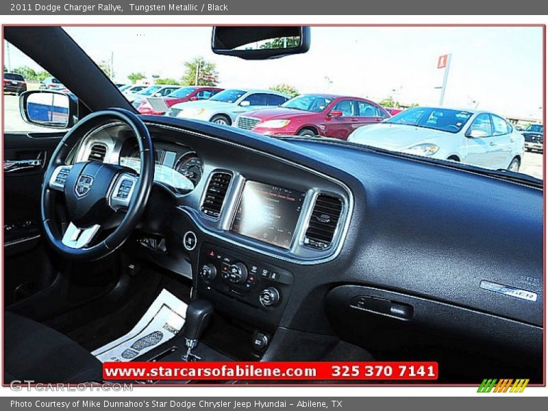 Tungsten Metallic / Black 2011 Dodge Charger Rallye