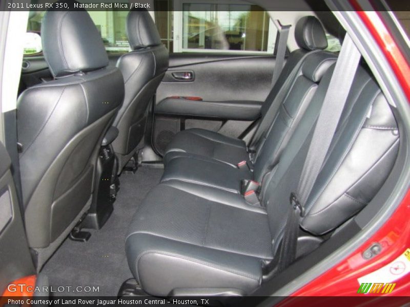 Matador Red Mica / Black 2011 Lexus RX 350