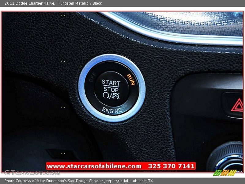 Tungsten Metallic / Black 2011 Dodge Charger Rallye