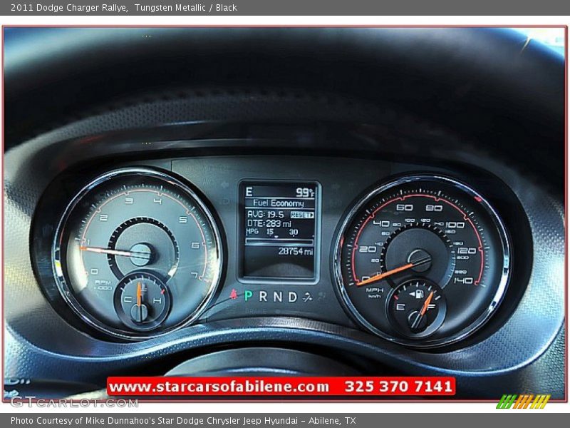 Tungsten Metallic / Black 2011 Dodge Charger Rallye