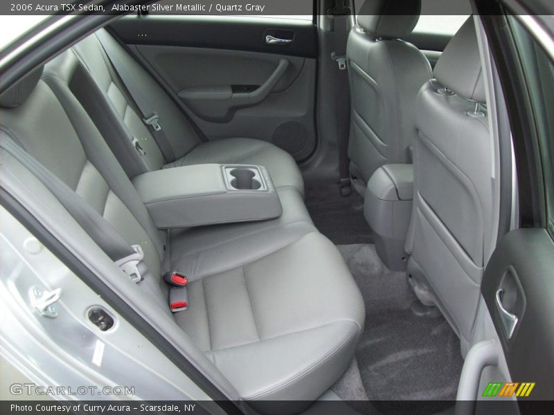 Alabaster Silver Metallic / Quartz Gray 2006 Acura TSX Sedan