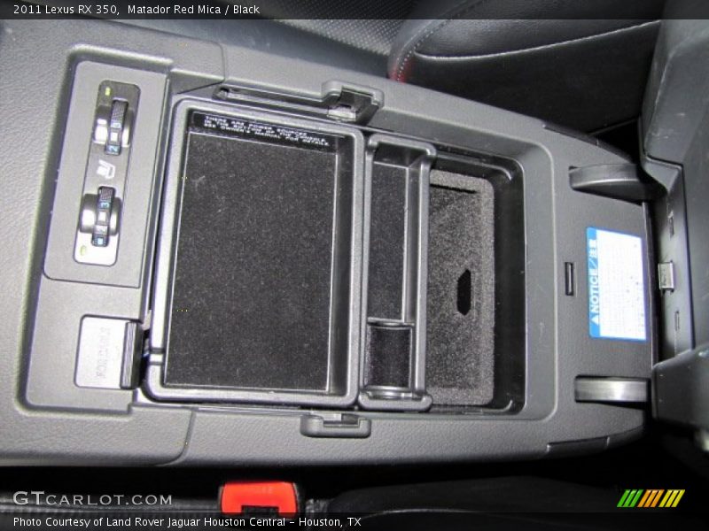 Matador Red Mica / Black 2011 Lexus RX 350