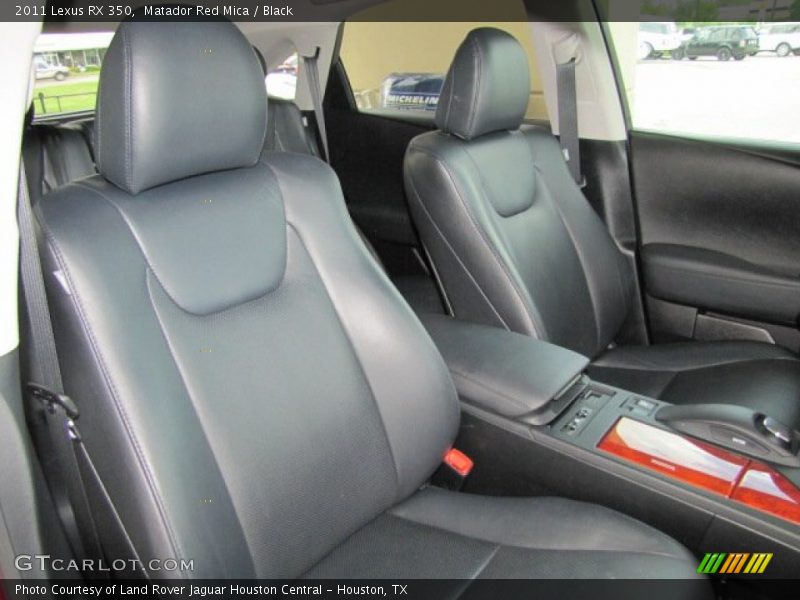 Matador Red Mica / Black 2011 Lexus RX 350