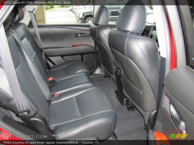 Matador Red Mica / Black 2011 Lexus RX 350