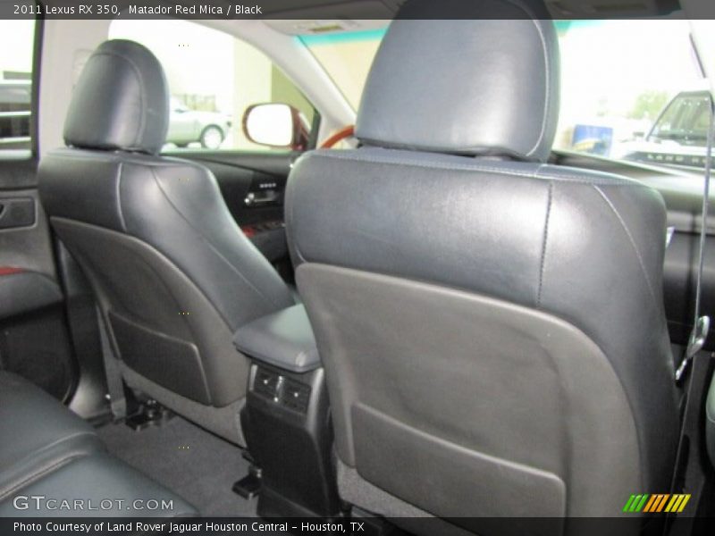 Matador Red Mica / Black 2011 Lexus RX 350