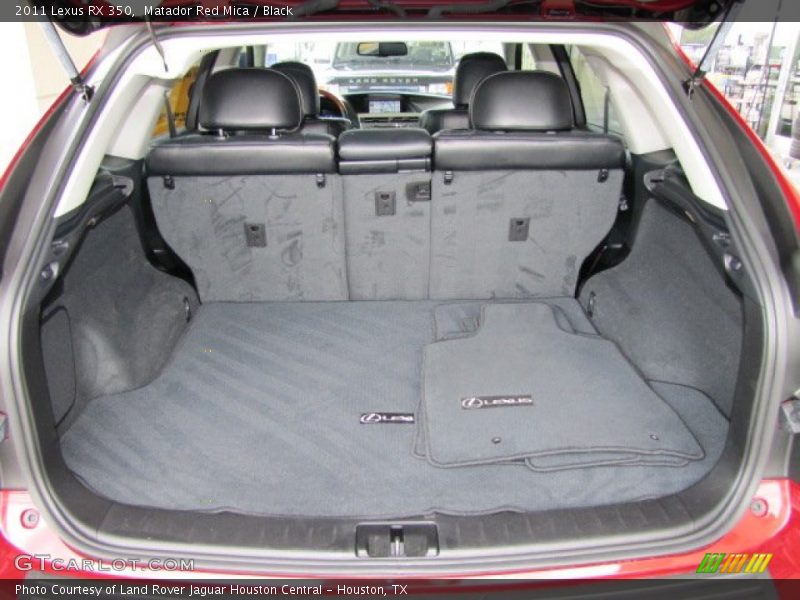 Matador Red Mica / Black 2011 Lexus RX 350