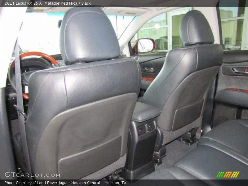 Matador Red Mica / Black 2011 Lexus RX 350