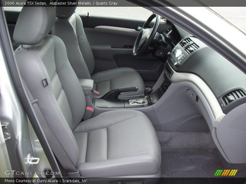 Alabaster Silver Metallic / Quartz Gray 2006 Acura TSX Sedan