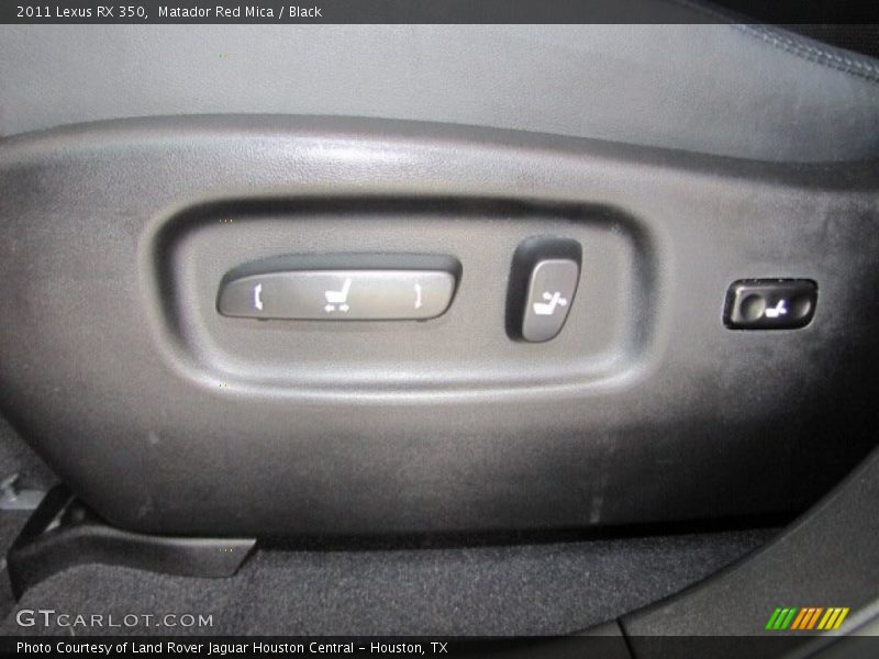 Matador Red Mica / Black 2011 Lexus RX 350