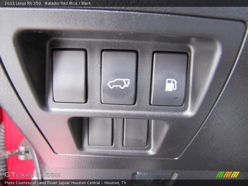 Matador Red Mica / Black 2011 Lexus RX 350