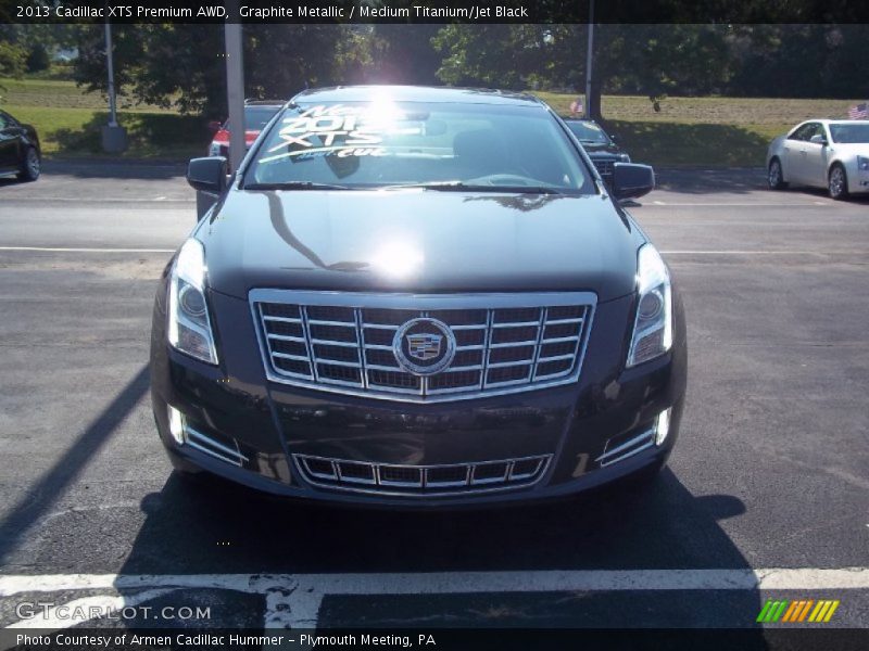 Graphite Metallic / Medium Titanium/Jet Black 2013 Cadillac XTS Premium AWD