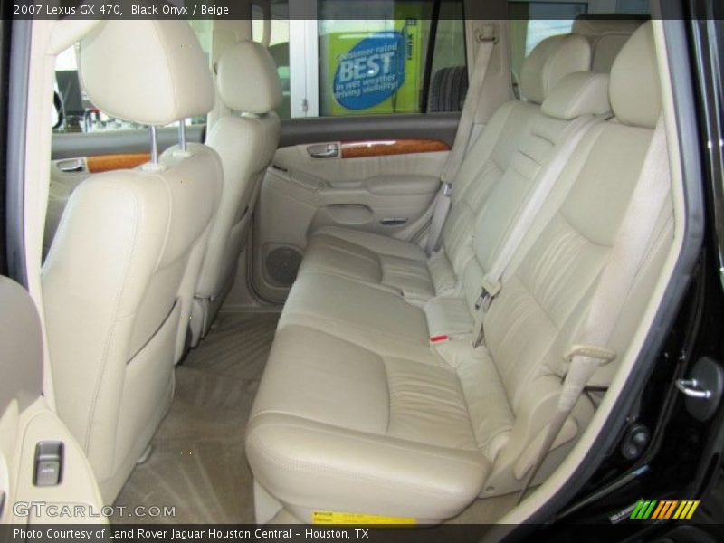 Black Onyx / Beige 2007 Lexus GX 470