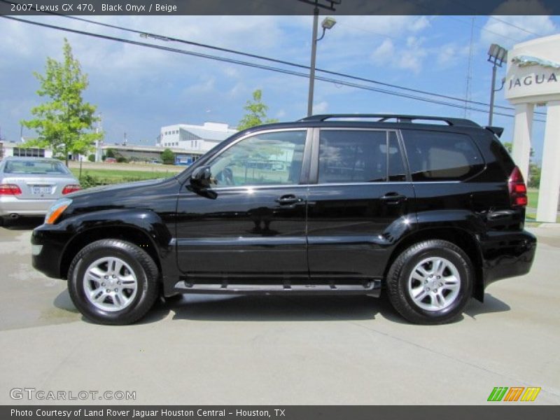 Black Onyx / Beige 2007 Lexus GX 470