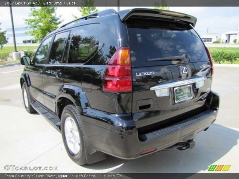 Black Onyx / Beige 2007 Lexus GX 470