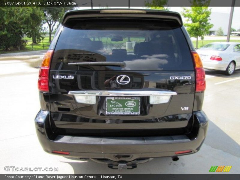 Black Onyx / Beige 2007 Lexus GX 470
