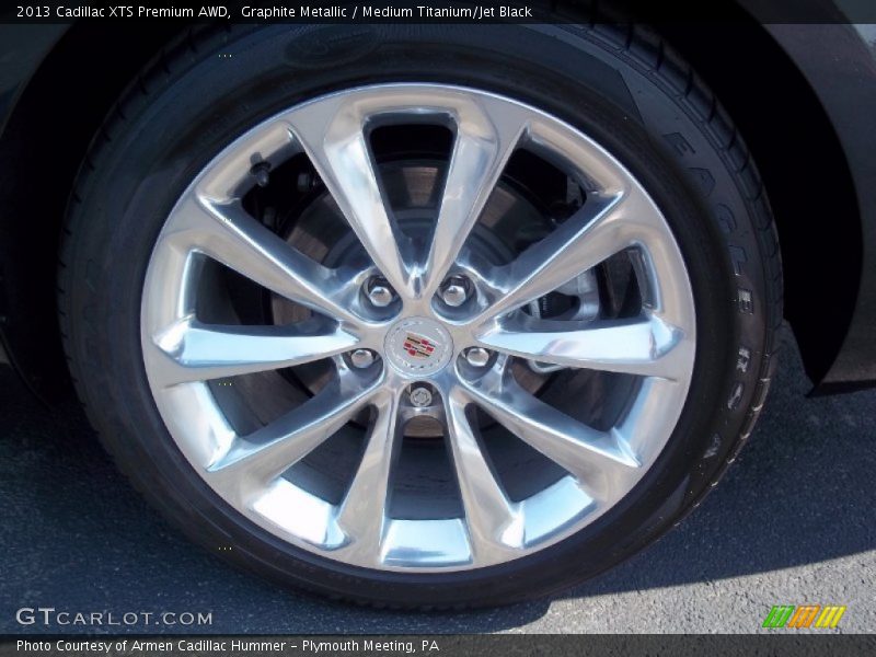 Graphite Metallic / Medium Titanium/Jet Black 2013 Cadillac XTS Premium AWD