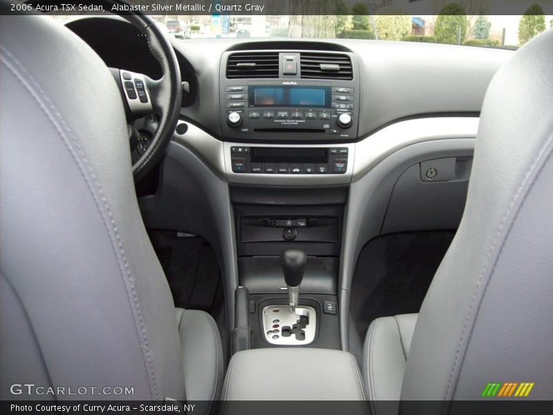 Alabaster Silver Metallic / Quartz Gray 2006 Acura TSX Sedan
