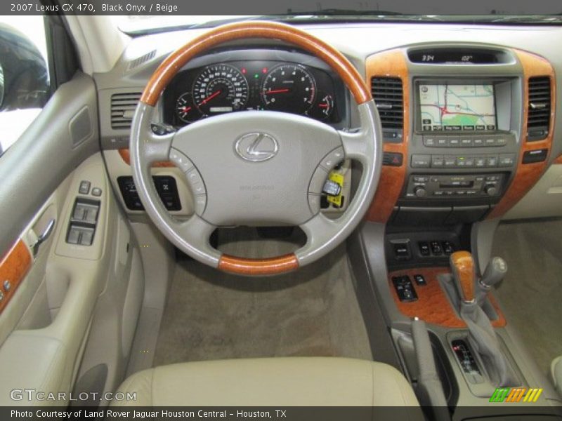 Black Onyx / Beige 2007 Lexus GX 470