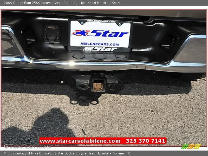 Light Khaki Metallic / Khaki 2009 Dodge Ram 2500 Laramie Mega Cab 4x4