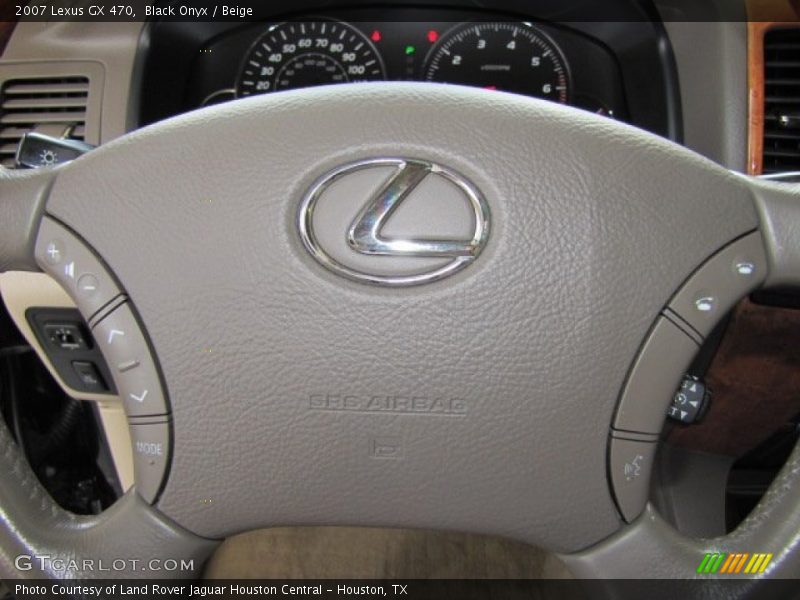 Black Onyx / Beige 2007 Lexus GX 470