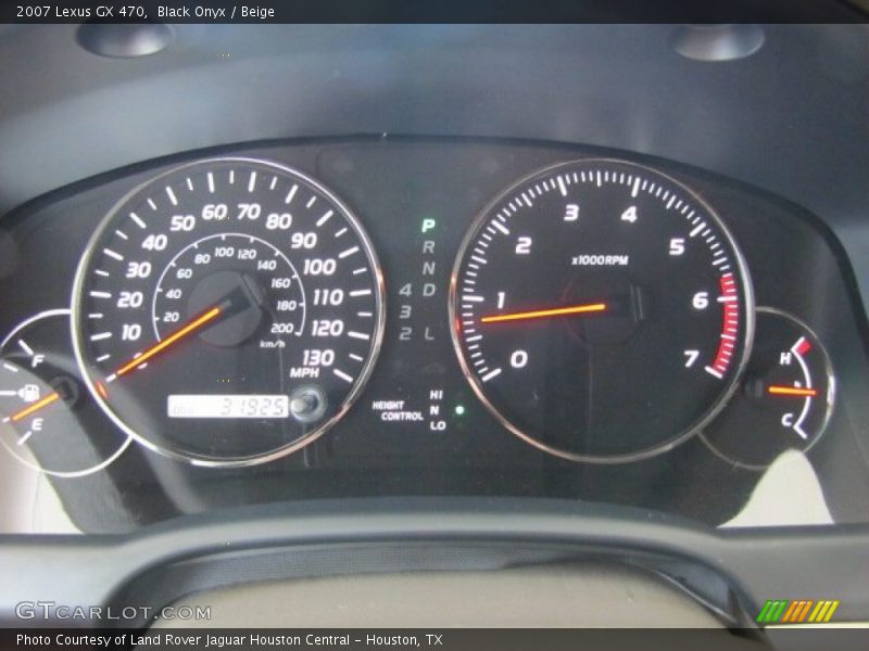 Black Onyx / Beige 2007 Lexus GX 470
